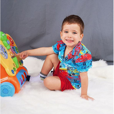 Шорты детские красного цвета