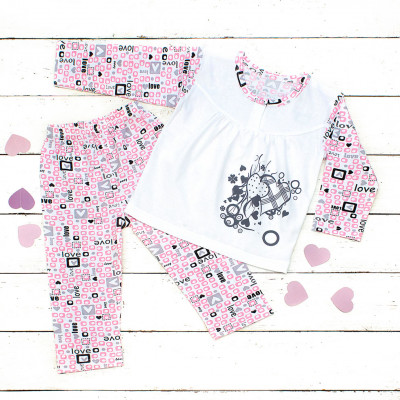 Комплект домашней одежды для девочки