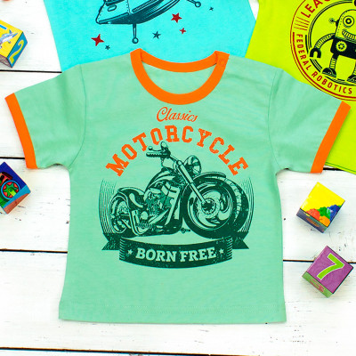 Футболка с изображением Мото