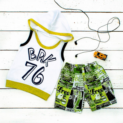 Комплект с шортами для мальчика BRK