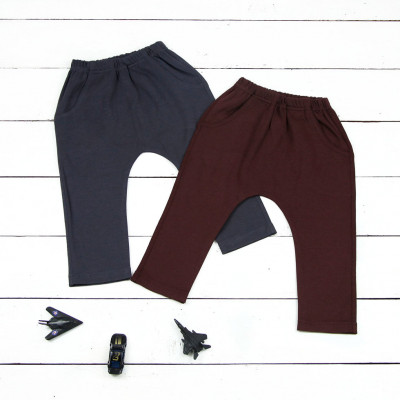 Брюки спортивные коричневые