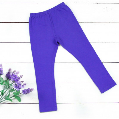 Лосины для девочки фиолетовые