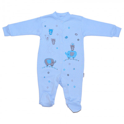 Синий комбинезон серии АВС