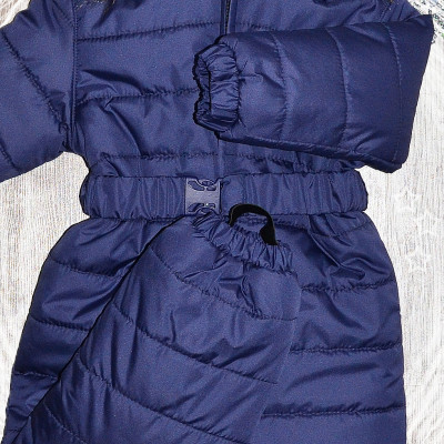 Комбинезон синий зимний