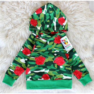 Толстовка для девочки с розами