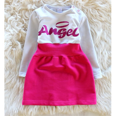 Платье для девочки Angel розовое