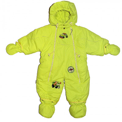 Яркий комбинезон-трансформер зимний "HotCar"