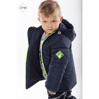 Куртка зимняя для мальчика темно-синяя