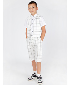 Комплект белый с бриджами CHADOLLS для мальчика