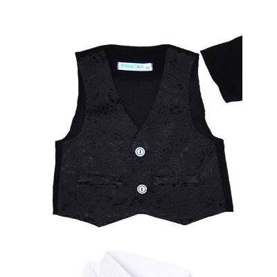 Костюм CHADOLLS из вельвета черного цвета