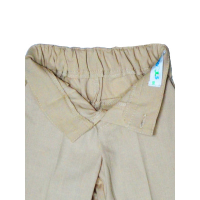 Льняной костюм для мальчика CHADOLLS, бежевый