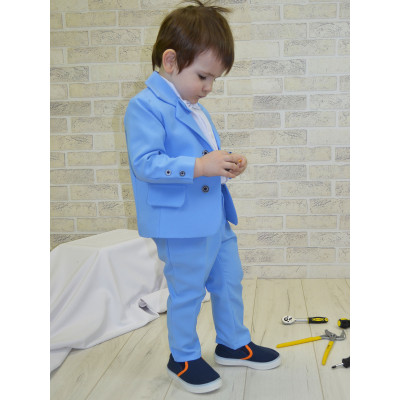 Голубой костюм с бабочкой CHADOLLS