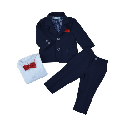 Праздничный костюм с красной бабочкой CHADOLLS