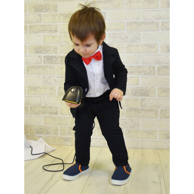 Классический черный костюм CHADOLLS для малыша