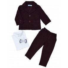 Бордовый костюм CHADOLLS для мальчика