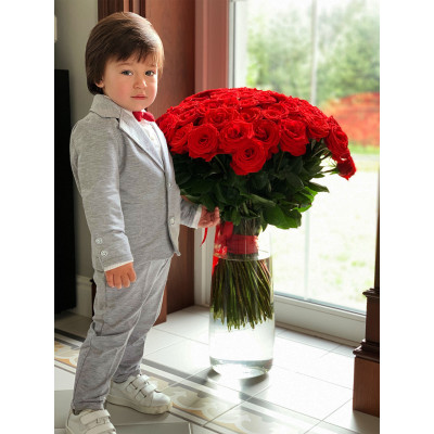 Серый трикотажный праздничный костюм CHADOLLS