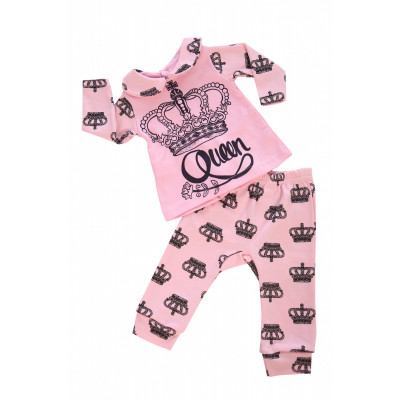 Розовый костюм спортивный Королева