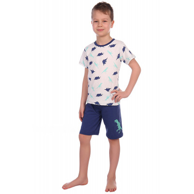 Комплект Дино для мальчика с шортами