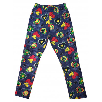 Легинсы с сердечками
