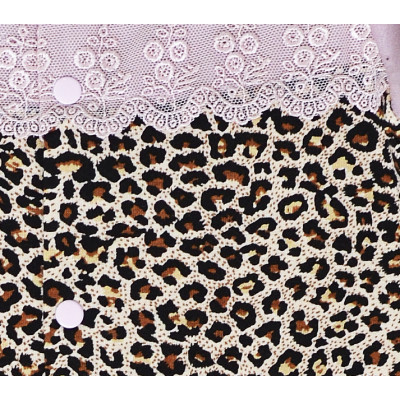 Комбинезон с длинными рукавами "Леопард"