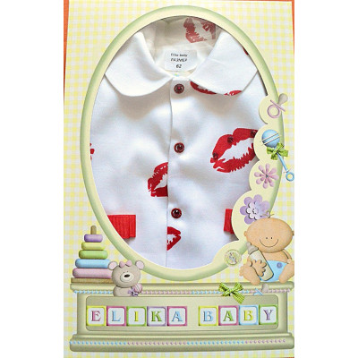 Яркий комплект для девочки "Поцелуй"