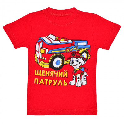 Щенячий патруль  футболка для мальчика