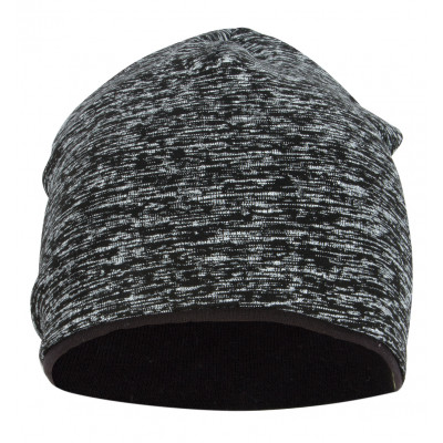 Шапка черно-белая