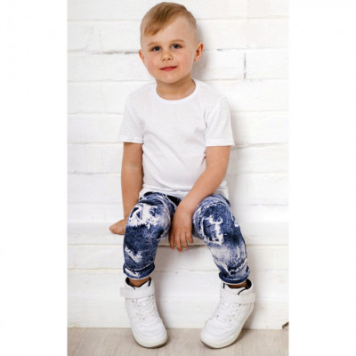 Брюки универсальные "под рваные джинсы"