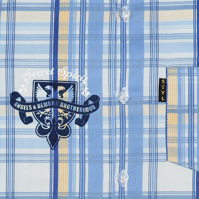 Рубашка в клетку для подростка