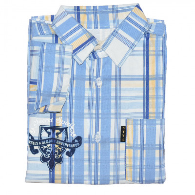 Рубашка в клетку для подростка