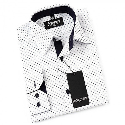 Рубашка подростковая с круговым узором