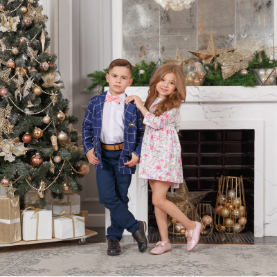 Платье полевые цветы для девочки