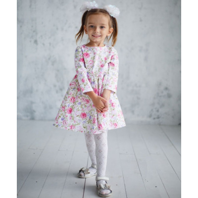 Платье полевые цветы для девочки