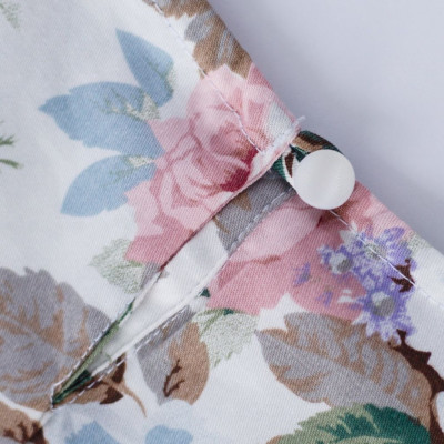 Платье пышное с розами