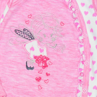 Розовый комплект для новорожденного Wrozka