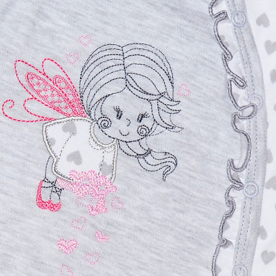 Серый комплект для новорожденного Wrozka