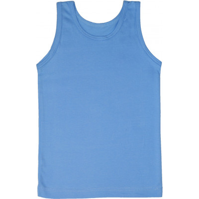 Футболка-майка голубого цвета