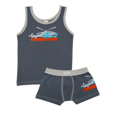 Набор для мальчика "Krzys", серый