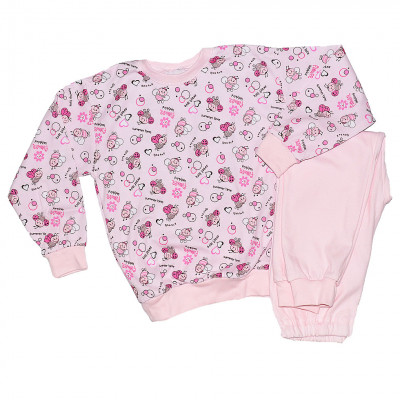 Розовая пижама для девочки