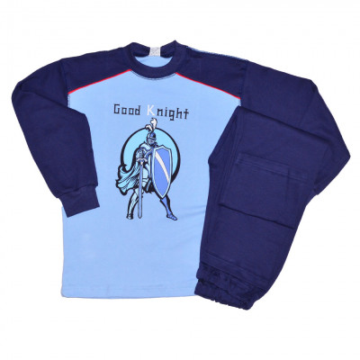 Синяя пижама для мальчика