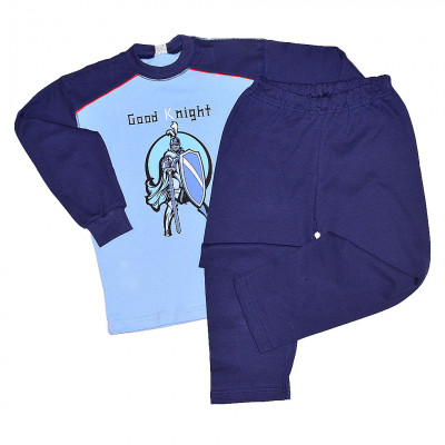 Синяя пижама для мальчика