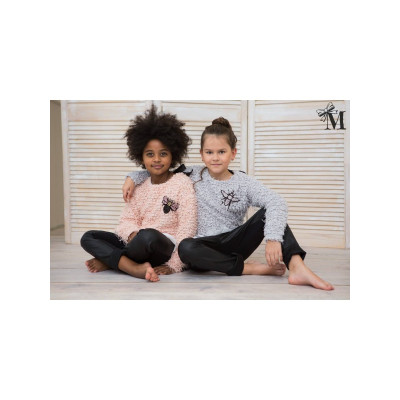 Брюки для девочки, черный цвет