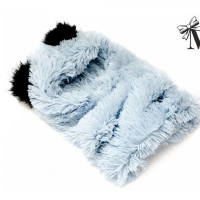 Шапка для девочки с ушками