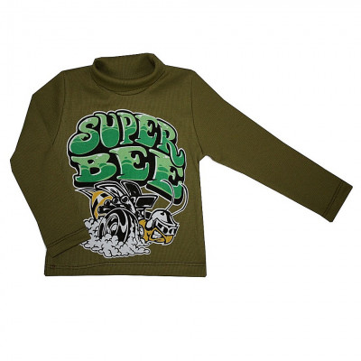 Водолазка детская оливковая