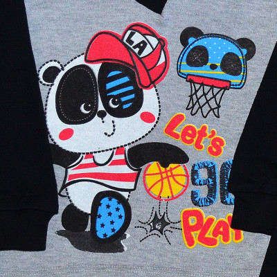 Пижама подростковая с длинными рукавами