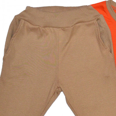 Комплект детский с объемным рисунком, жираф