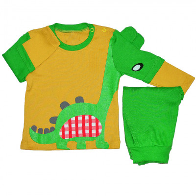 Комплект детский с объемным рисунком, дракон