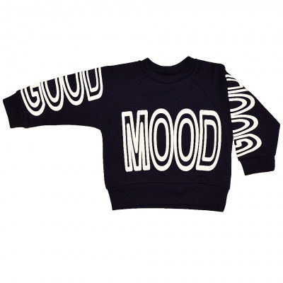 Толстовка синего цвета