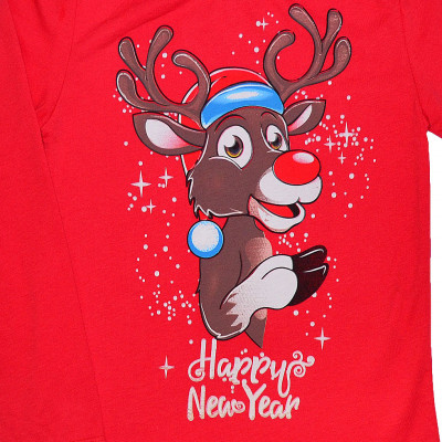 Кофта с длинными рукавами новогодняя