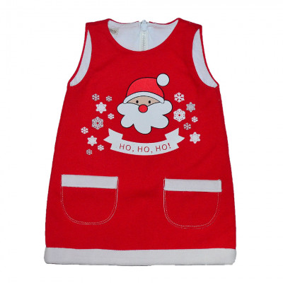 Новогоднее платье с Дед Морозом